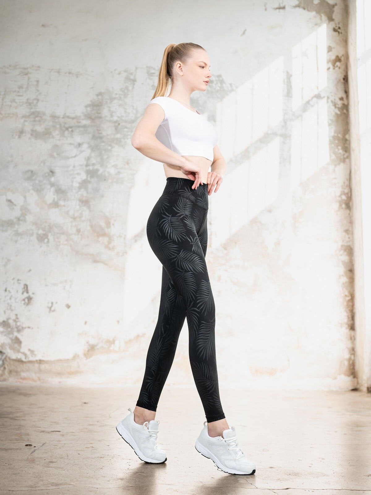 459 Voiron Leather Look Leggings