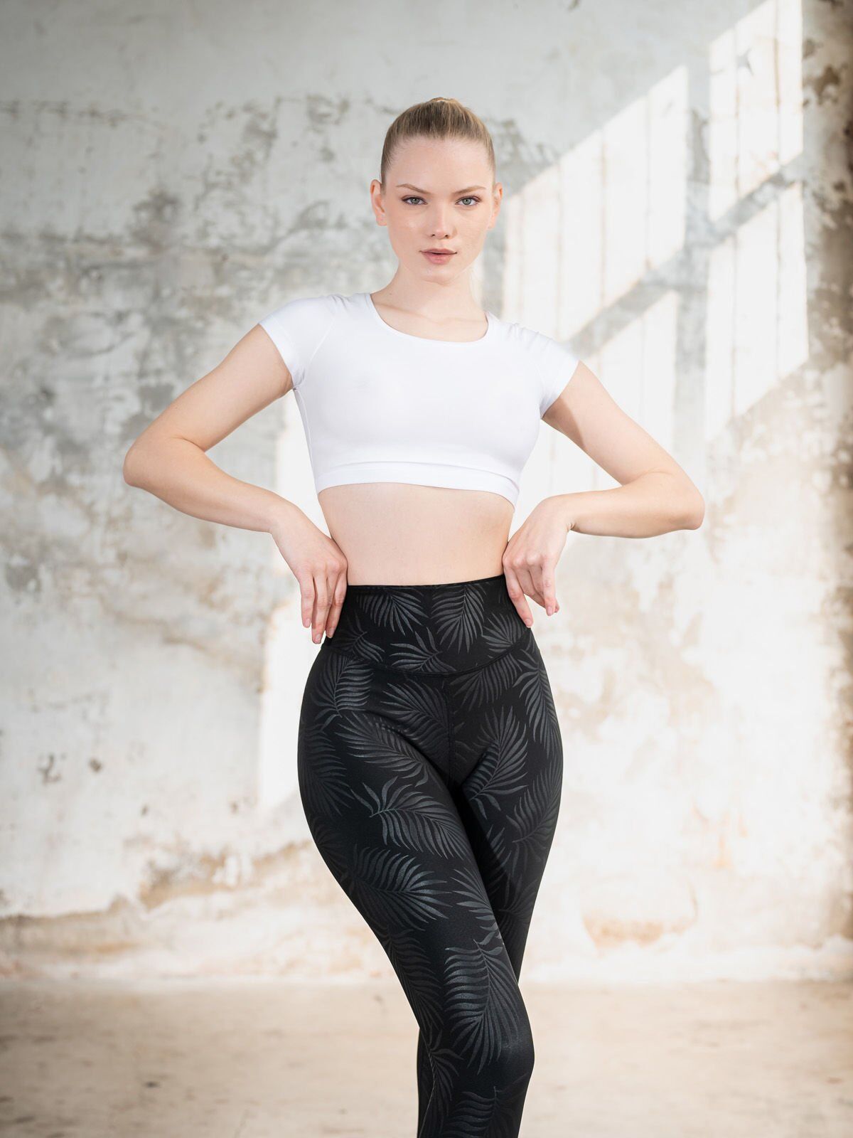 459 Voiron Leather Look Leggings