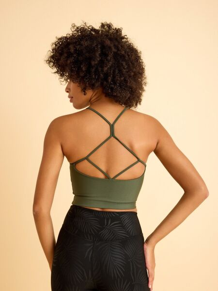 460 Bagles Spor Bra Khaki Color