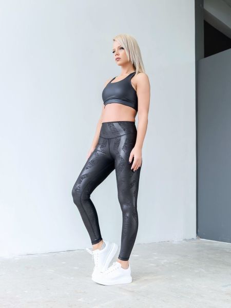 1171 Leather Look Leggings