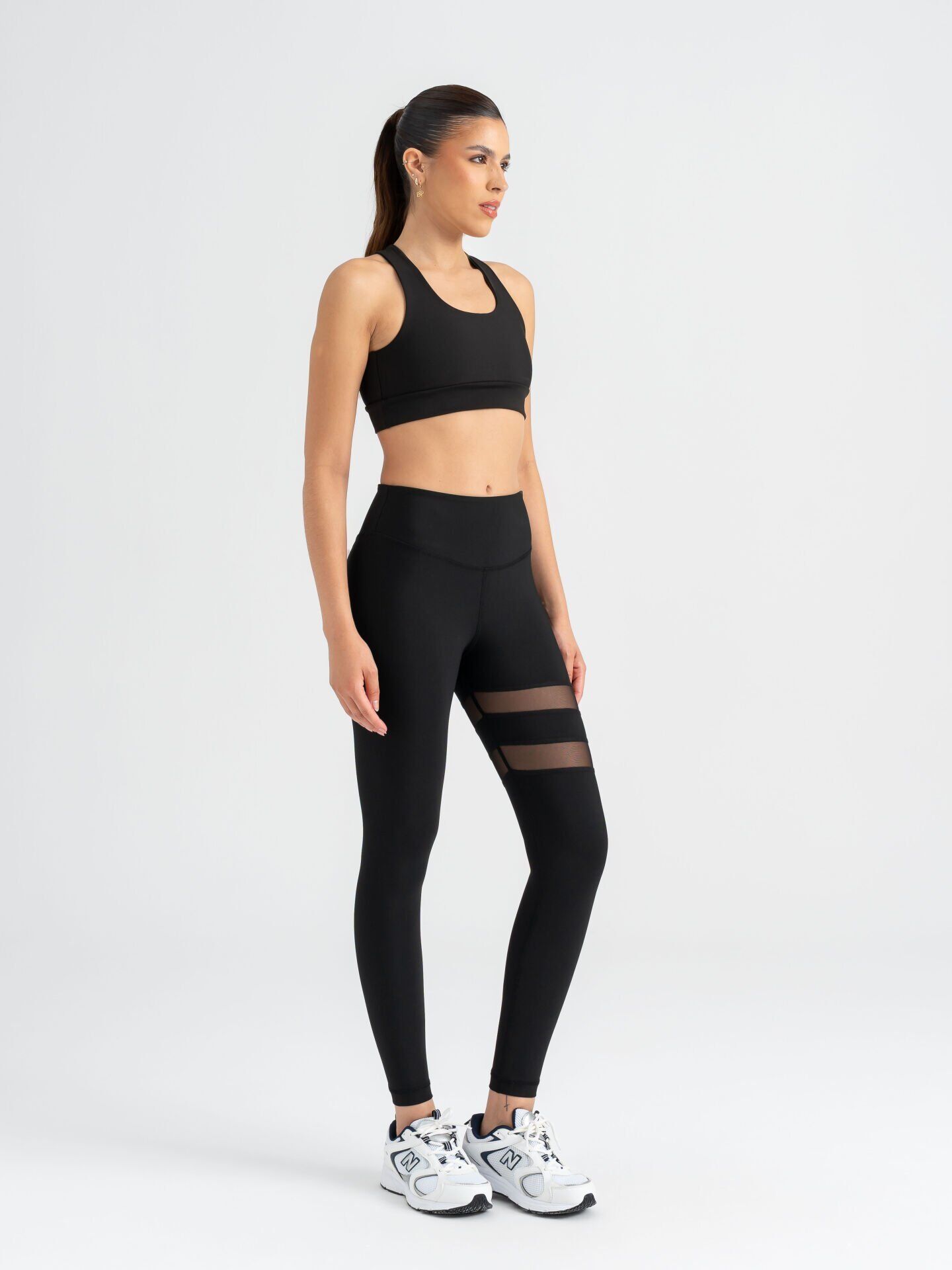 913 Tülle Detailed Leggings