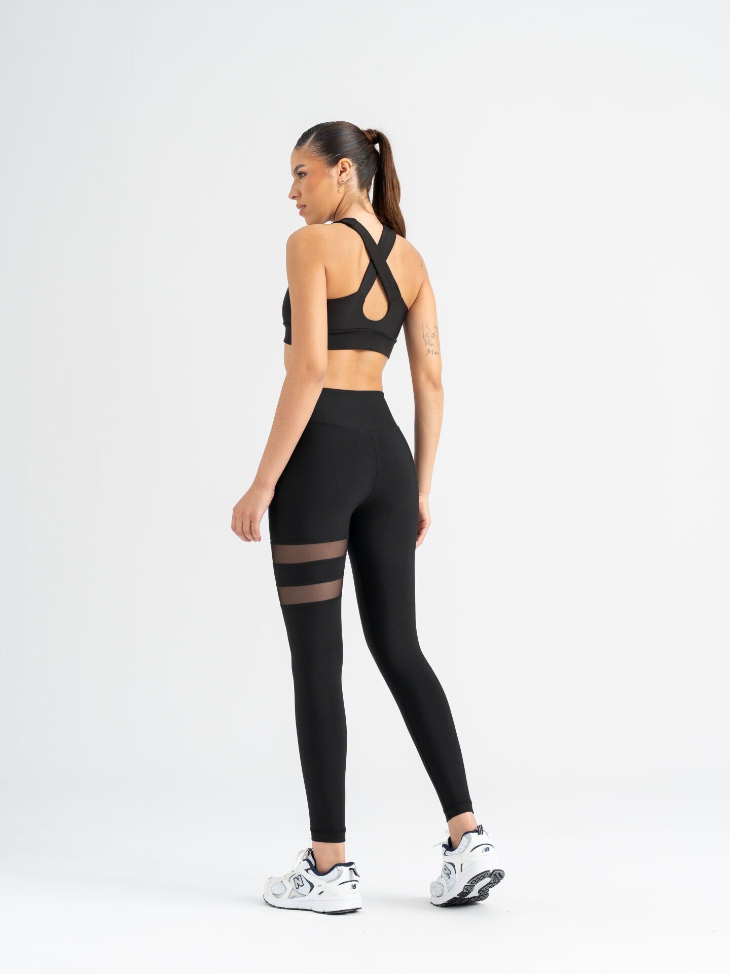913 Tülle Detailed Leggings
