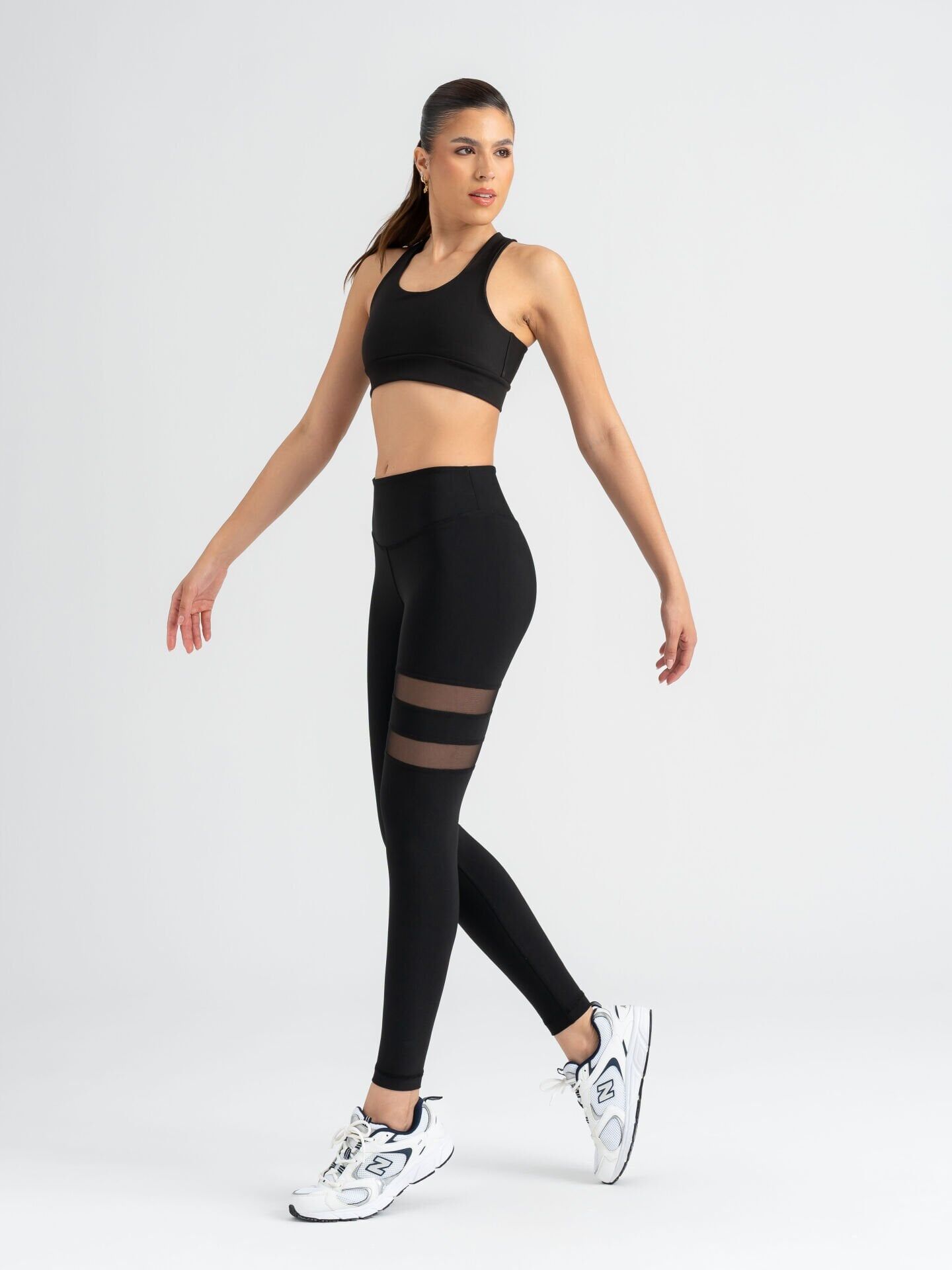 913 Tülle Detailed Leggings