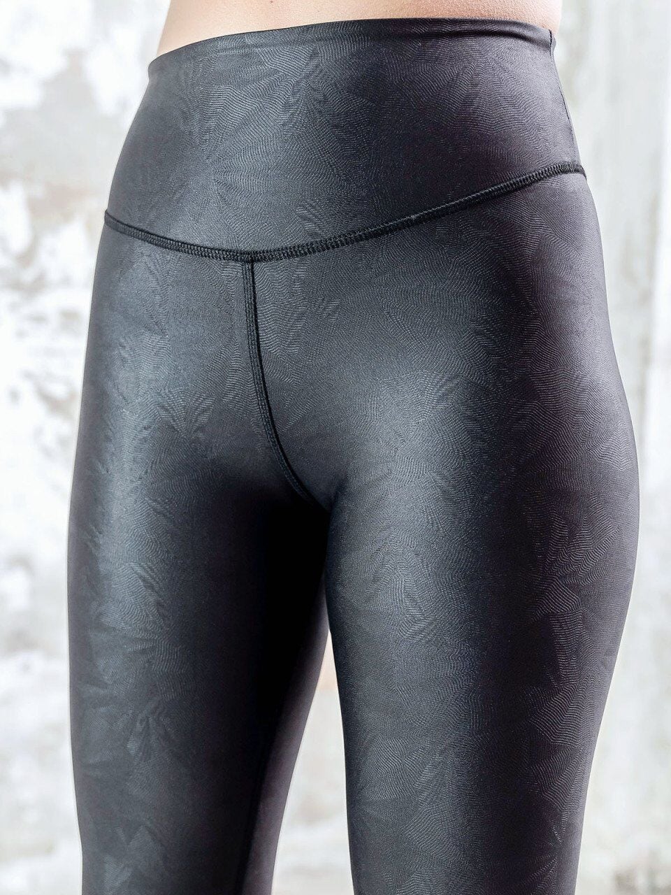 1173 Leather Look Leggings