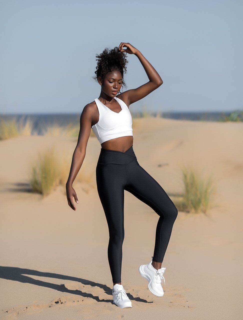 189 4 String Spor Bra White Color