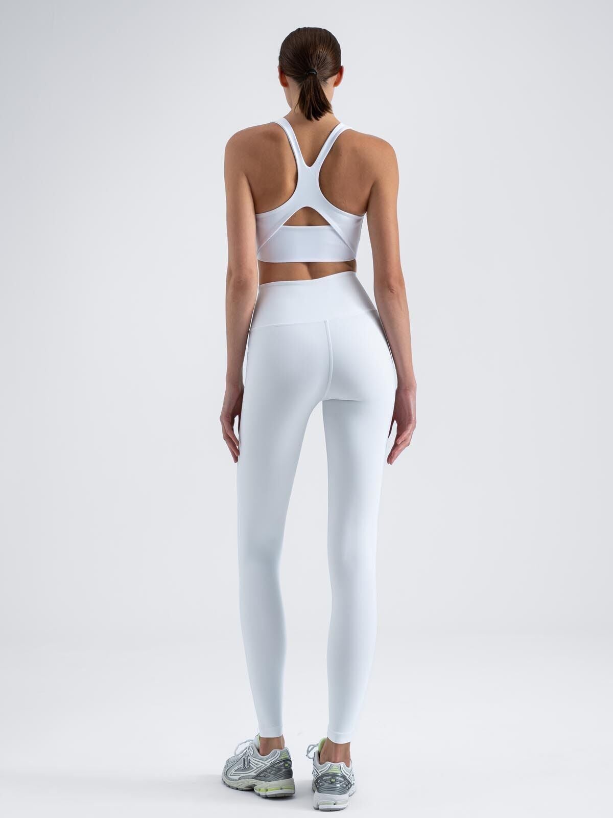 259 Extra High Waist Leggings White Color