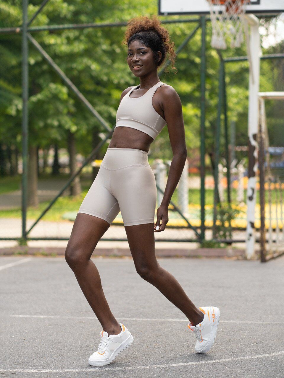 7021 Midi Leggings Water Beige